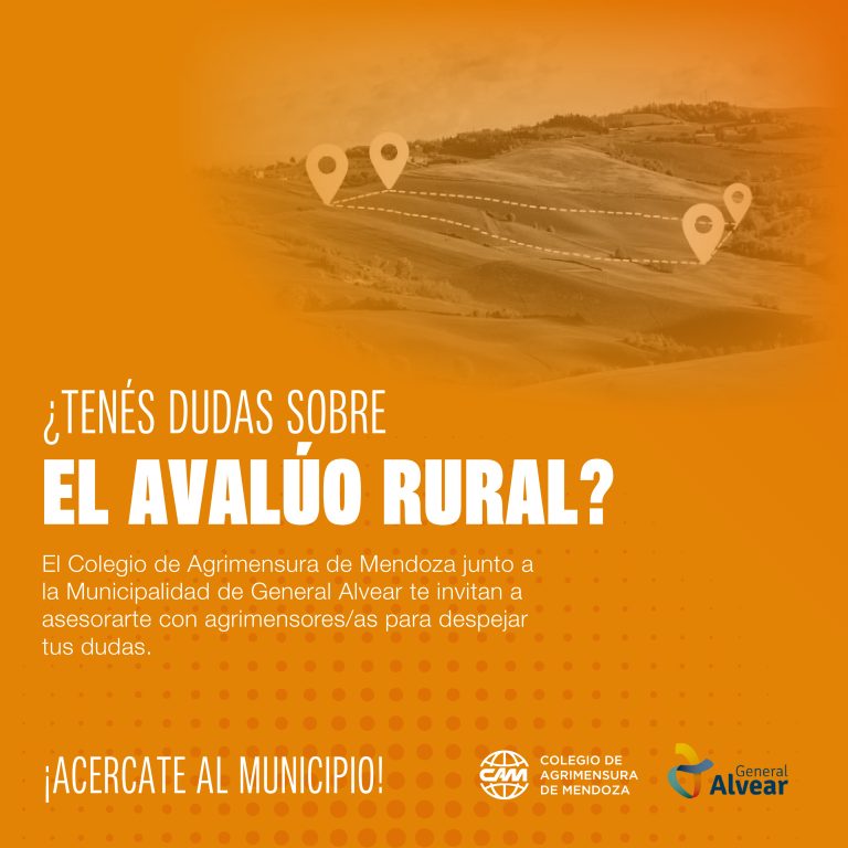 Asesoramiento Revalúo rural - Colegio de Agrimensura de Mendoza