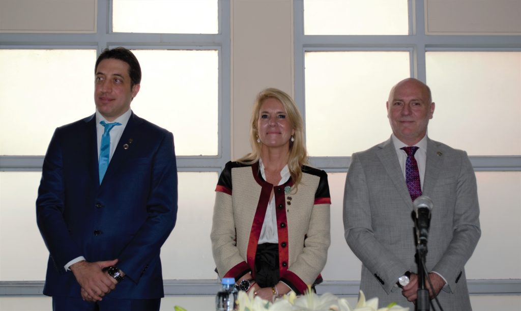 Asunción de nuevas autoridades Colegio Notarial - Luis Tonelli - Acompañó el Colegio de Agrimensura de Mendoza