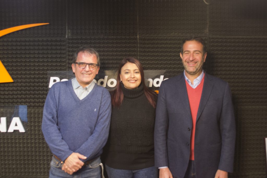 Javier Oyhenart y Mario Isgró