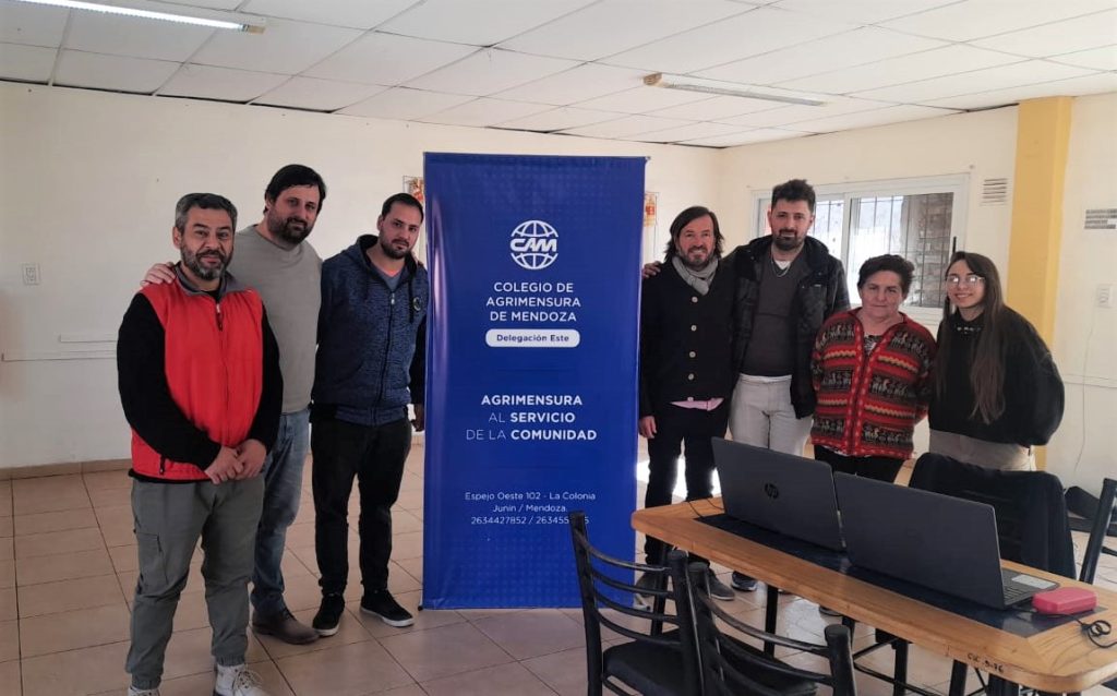 Mediante el eje de gestión Agrimensura al Servicio de la Comunidad, seguimos colaborando con municipios y posicionando la agrimensura