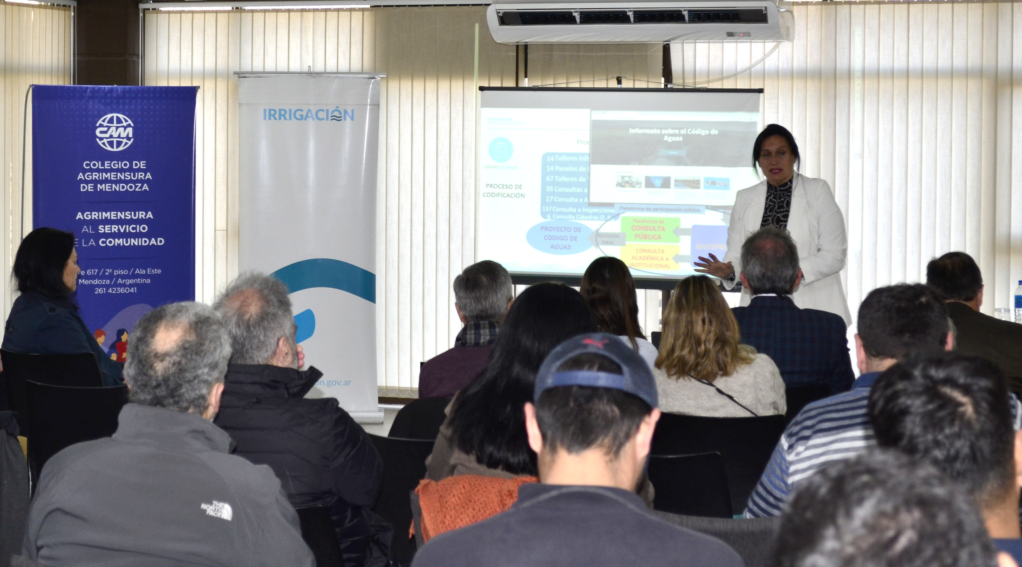 Dra. Marcela Andino, asesora del DGI y de la redacción del Anteproyecto del Código de Aguas