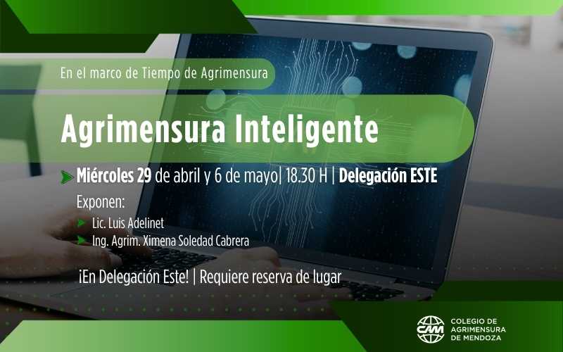 Agrimensura Inteligente: una propuesta para pensar el presente y futuro de la profesión